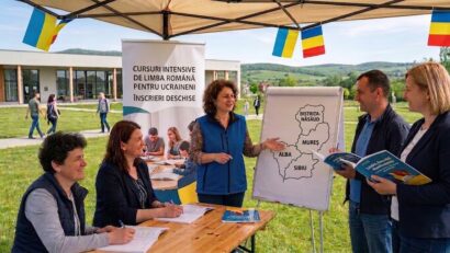 Cursuri de limba română pentru refugiații ucrainieni
