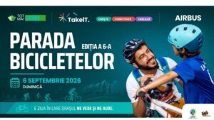 Parada Bicicletelor revine duminică, 6 septembrie, pe străzile municipiului Brașov
