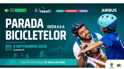 Parada Bicicletelor revine duminică, 6 septembrie, pe străzile municipiului Brașov