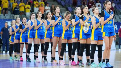 Baschetbalistele tricolore, eliminate în „optimile” EURO U16