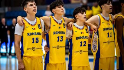 Baschetbaliștii tricolori U16, cea mai bună clasare la EURO