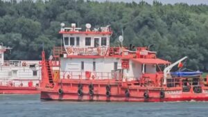 Operaţiunea de scufundare a barjelor pe Dunăre a fost finalizată pentru a asigura funcţionarea Centralei Nucleare de la Cernavodă