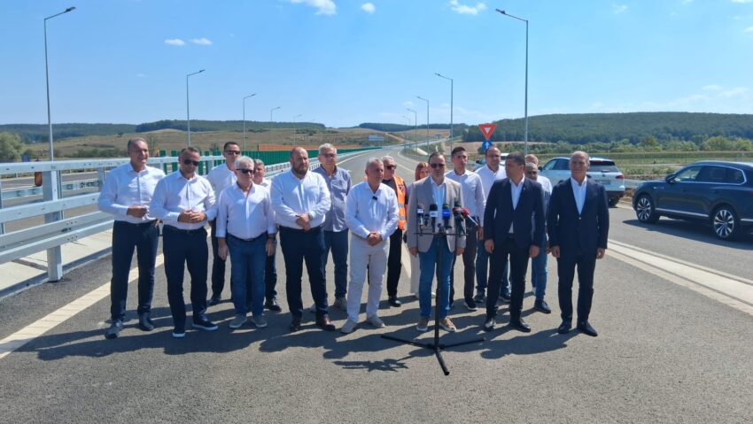 Festivitatea de inaugurare a primilor kilometri de autostradă din 2026