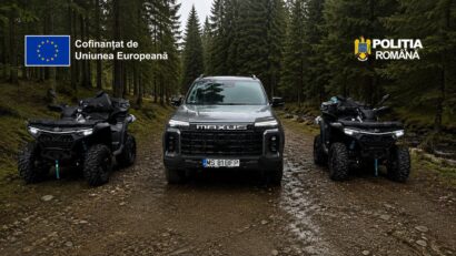 Polițiștii mureșeni dotați cu echipamente noi pentru combaterea infracțiunilor silvice