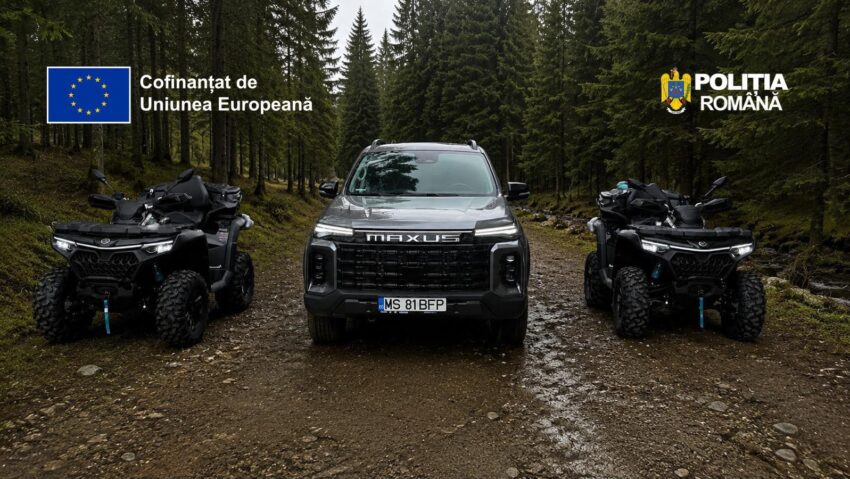 Polițiștii mureșeni dotați cu echipamente noi pentru combaterea infracțiunilor silvice