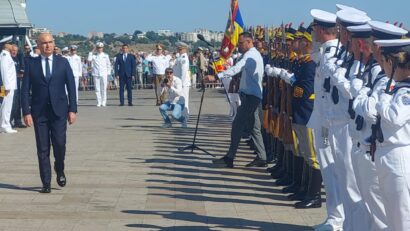 Forţele Navale Române sărbătoresc astăzi Ziua Marinei Române