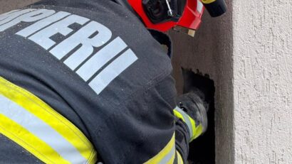 Incendiu în localitatea Tirimia, comuna Gheorghe Doja