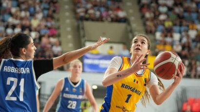 Baschetbalistele U18, în grafic la Europenele de la Tulcea