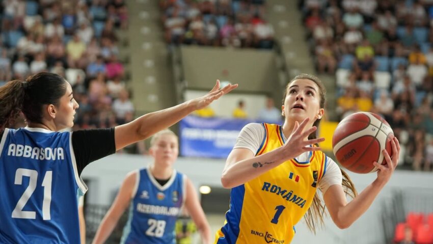 Baschetbalistele U18, în grafic la Europenele de la Tulcea