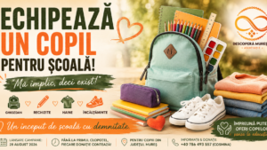 Mureș: „Echipează un copil pentru școală!”, apel la solidaritate
