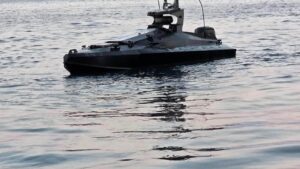 Dronă marină distrusă de F16 în zona platformei Neptun Deep
