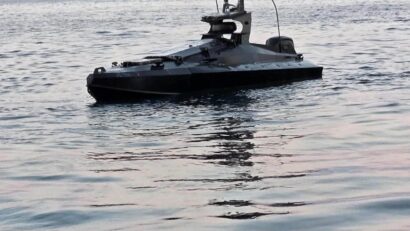Dronă marină distrusă de F16 în zona platformei Neptun Deep