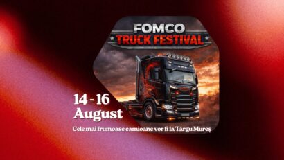 Camioane spectaculoase, competiții și muzică la Fomco Truck Fest