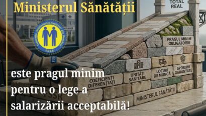 FSSR, despre forma legii salarizării convenită la Ministerul Sănătății