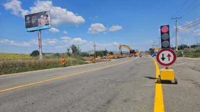 De luni, restricții pe DN15, la Sânpaul