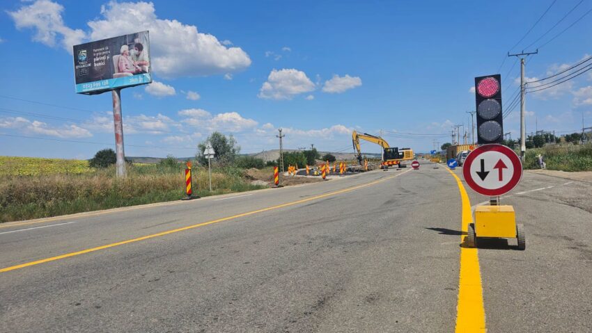 De luni, restricții pe DN15, la Sânpaul