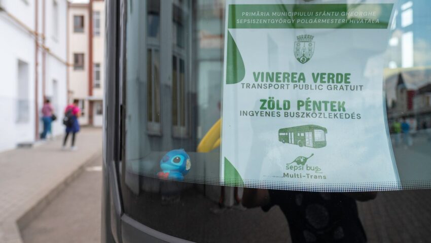 Reţeaua de transport public de călători se extinde, de mâine, la Sfântu Gheorghe