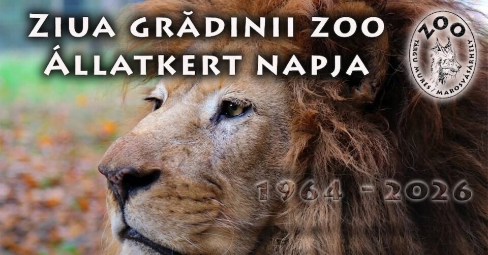 Zoo Târgu Mureș aniversează 62 de ani de activitate cu intrare gratuită și evenimente speciale