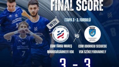Târgumureșenii, doar egal cu Odorhei la futsal