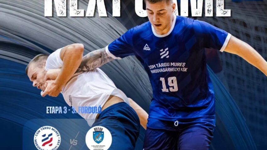 Futsal: liderul primește vizita vicecampionilor din 2025