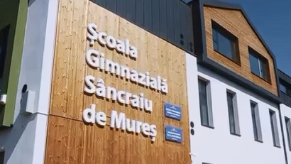 Investiţie de aproape 10 milioane de euro, inauguată la Sâncraiu de Mureş în deschiderea noului an şcolar