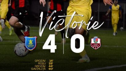Corona Brașov, lider în Liga a III-a de fotbal