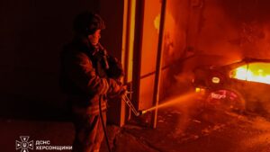 Grad maxim de alertă la Kiev