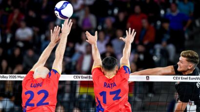 România înfruntă Franţa la Europenele de volei