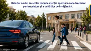Polițiștii mureșeni intensifică măsurile de siguranță odată cu începerea școlii