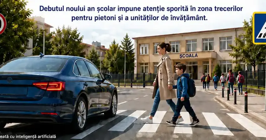 Polițiștii mureșeni intensifică măsurile de siguranță odată cu începerea școlii