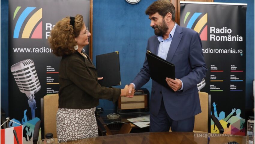 Radio România și Ambasada Austriei / Forumul Cultural Austriac București încheie un parteneriat cultural în perspectiva aniversării a 150 de ani de relații diplomatice între Austria și România