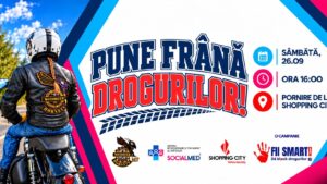 „Pune frână drogurilor!”,  sâmbătă, la Târgu Mureș