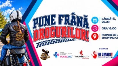 „Pune frână drogurilor!”,  sâmbătă, la Târgu Mureș