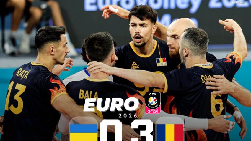 Tricolorii întâlnesc Franța, în „sferturile” CEV EuroVolley