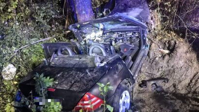 Mureș: Tânăr mort, în urma unui accident în Glodeni