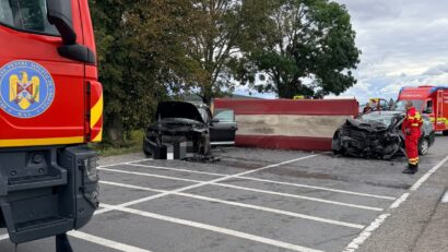Accident cu 2 morți, în județul Mureș