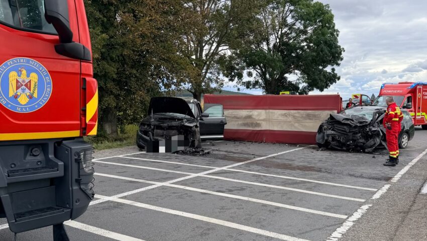 Accident cu 2 morți, în județul Mureș