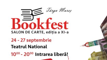 Bookfest revine la Târgu Mureș cu scriitori cunoscuți, lansări și reduceri la cărți