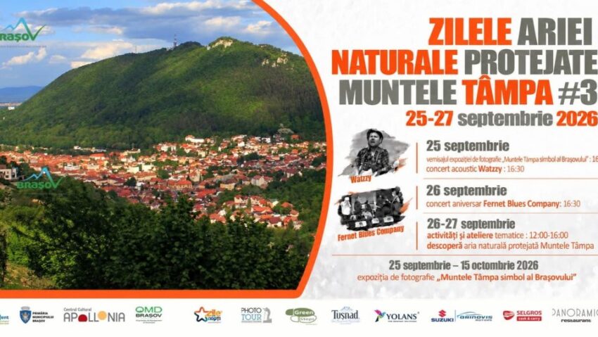 Muntele Tâmpa, aniversare cu fotografii şi concerte