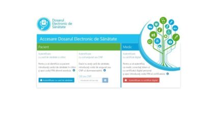 Platforma e-SănătateaMea a început să funcţioneze şi să fie folosită de pacienţi