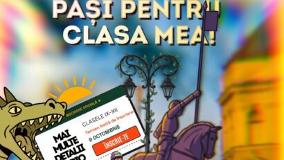 Elevii din Covasna sunt provocați să facă „Pași pentru clasa mea!”