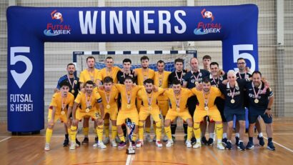 Naţionala de futsal, trei victorii la turneul din Croaţia