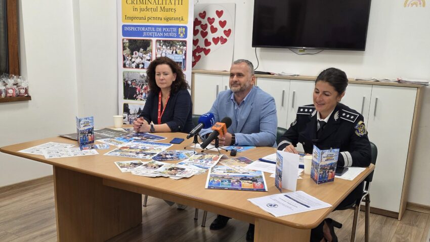 Campanie amplă de prevenire a criminalității în județul Mureș
