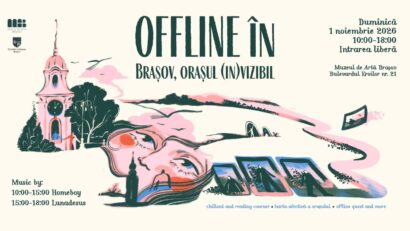 Muzeul de Artă din Brașov propune o zi off-line