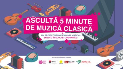 Concerte educative în cadrul proiectului național “Ascultă 5 minute de muzică clasică”