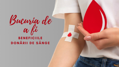 Bucuria de a fi | Beneficiile donării de sânge