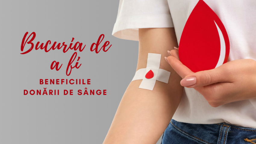 Bucuria de a fi | Beneficiile donării de sânge