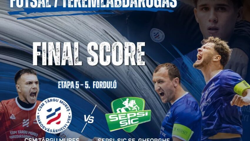 Târgumureșenii, lideri la futsal