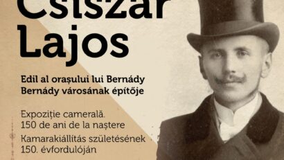 Lajos Csiszár. Edil al orașului lui Bernády – o nouă expoziție camerală la Palatul Culturii din Târgu Mureș