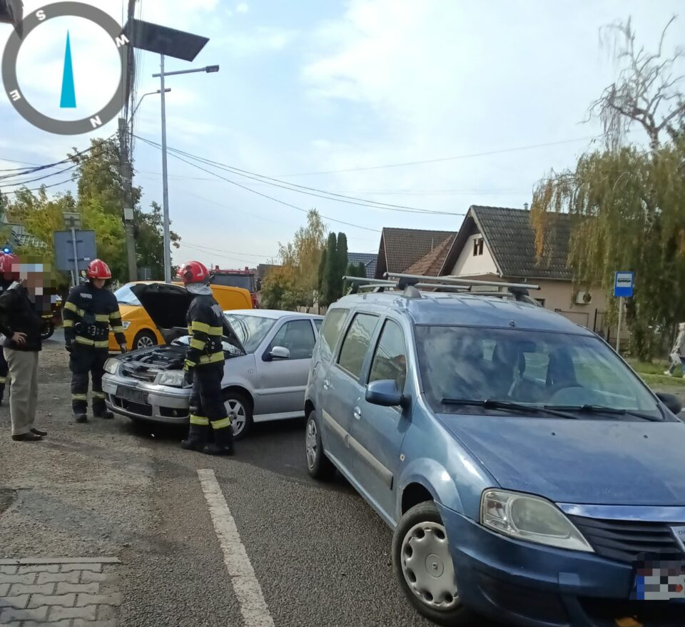 Accident rutier în localitatea mureșeană Ernei